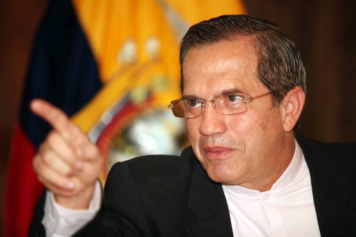 El canciller de Ecuador, Ricardo Patiño (Foto: Archivo/VANGUARDIA LIBERAL)