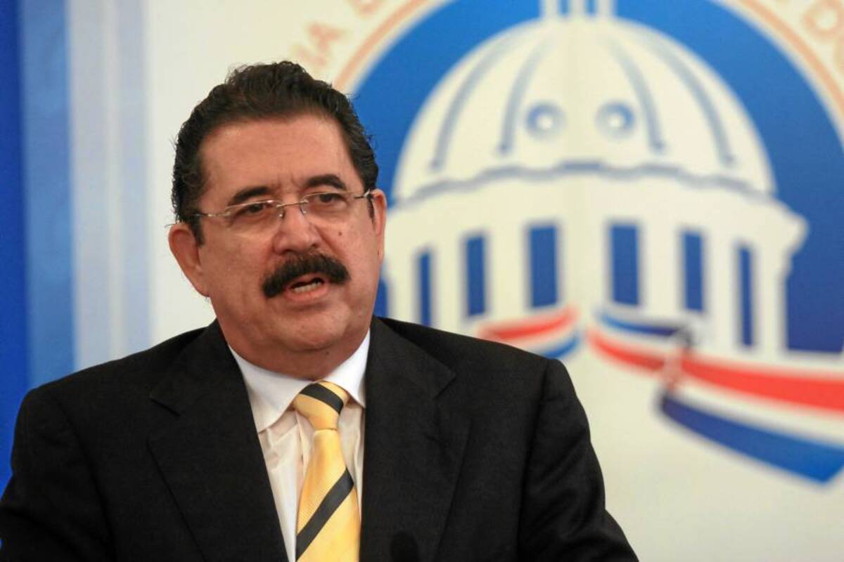 Manuel Zelaya, expresidente de Honduras (Foto: Archivo/VANGUARDIA LIBERAL)