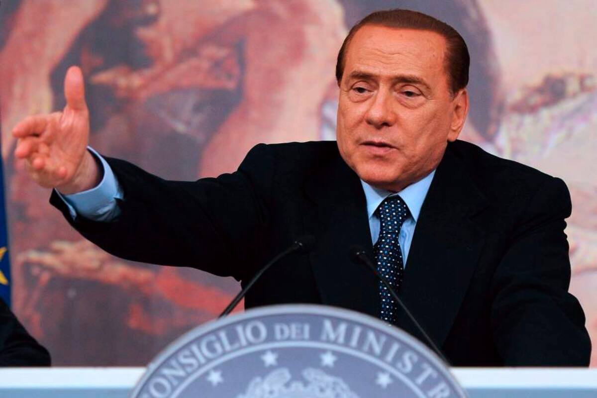 El primer ministro italiano, Silvio Berlusconi (Foto: Archivo/VANGUARDIA LIBERAL)