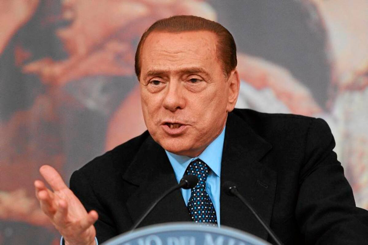 Berlusconi niega veladas picantes de "bunga-bunga" en sus fiestas (Foto: Archivo/ VANGUARDIA LIBERAL)
