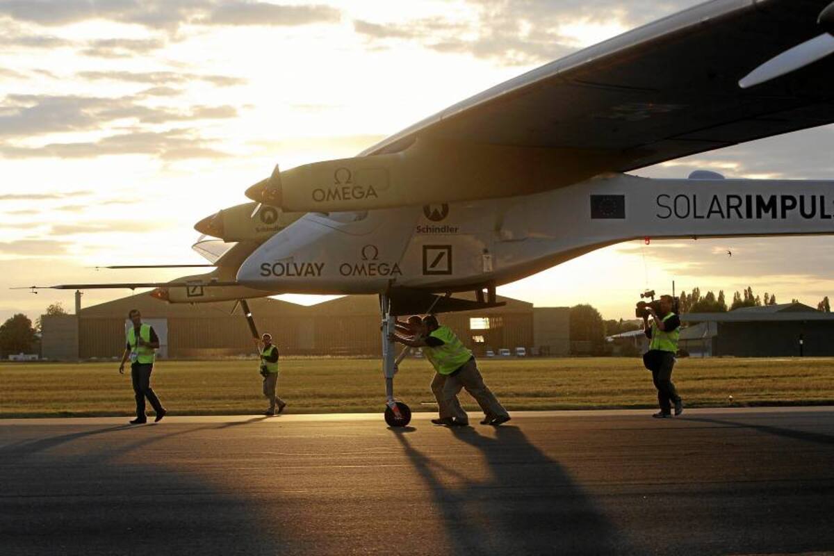 Avión Solar regresa a Suiza y completa su primer vuelo intercontinental (Foto: AFP/VANGUARDIA LIBERAL)