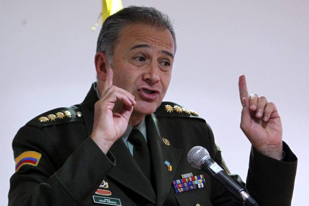 General Naranjo es el nuevo vicepresidente de la Interpol (Foto: Archivo/VANGUARDIA LIBERAL)