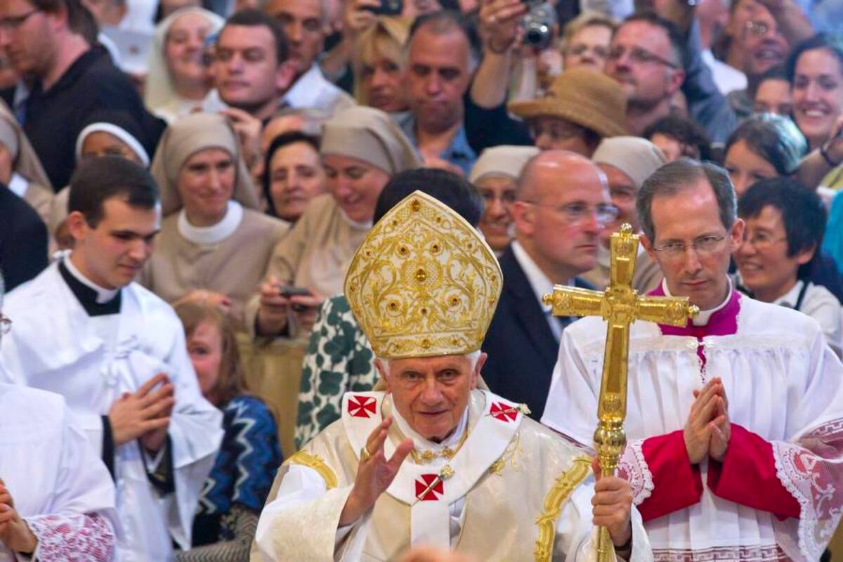 La sociedad está contaminada por una mentalidad que no es cristiana: Benedicto XVI (Foto: Efe/VanguardiaLiberal)