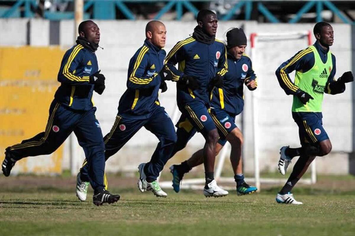 Los jugadores de la selección de Colombia durante los entrenamientos hoy,28 de junio de 2011, en la ciudad de Santa Fe (Argentina), donde se preparan para la Copa América 2011. (Foto: Efe/VANGUARDIA LIBERAL)