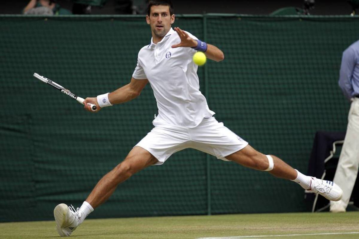 Djokovic celebra triunfo en mini-tenis. (Foto: Efe/ VANGUARDIA LIBERAL)