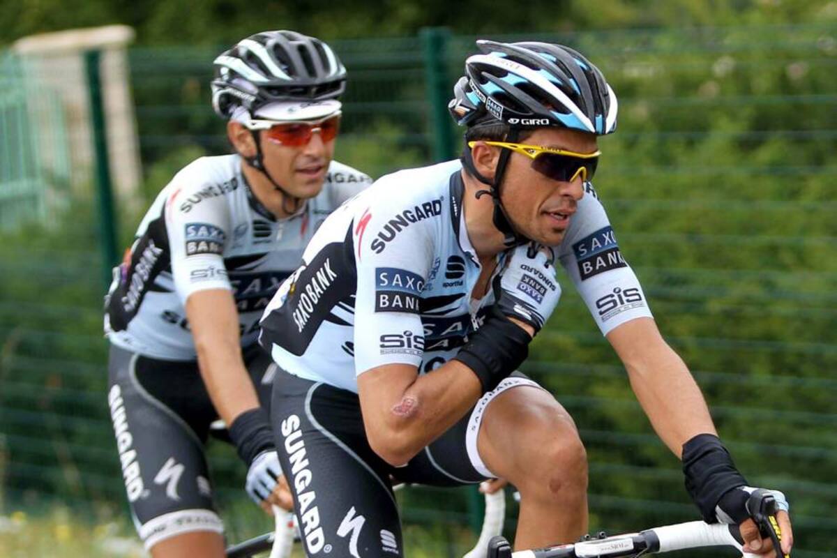 Alberto Contador y el equipo Saxo Bank viajan a Israel para preparar la temporada (Foto: Efe/VanguardiaLiberal)