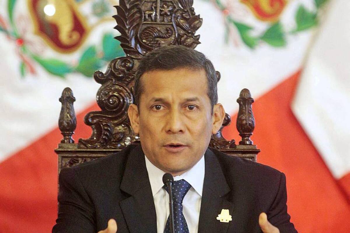 El presidente de Perú, Ollanta Humala (Foto: Archivo/VANGUARDIA LIBERAL)
