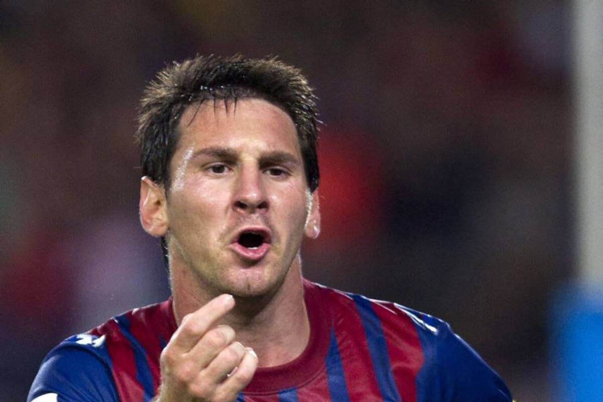 Messi acapara este jueves los principales espacios de la prensa argentina tras su brillante actuación del miércoles con el Barça (Foto: Afp/VANGUARDIA LIBERAL)
