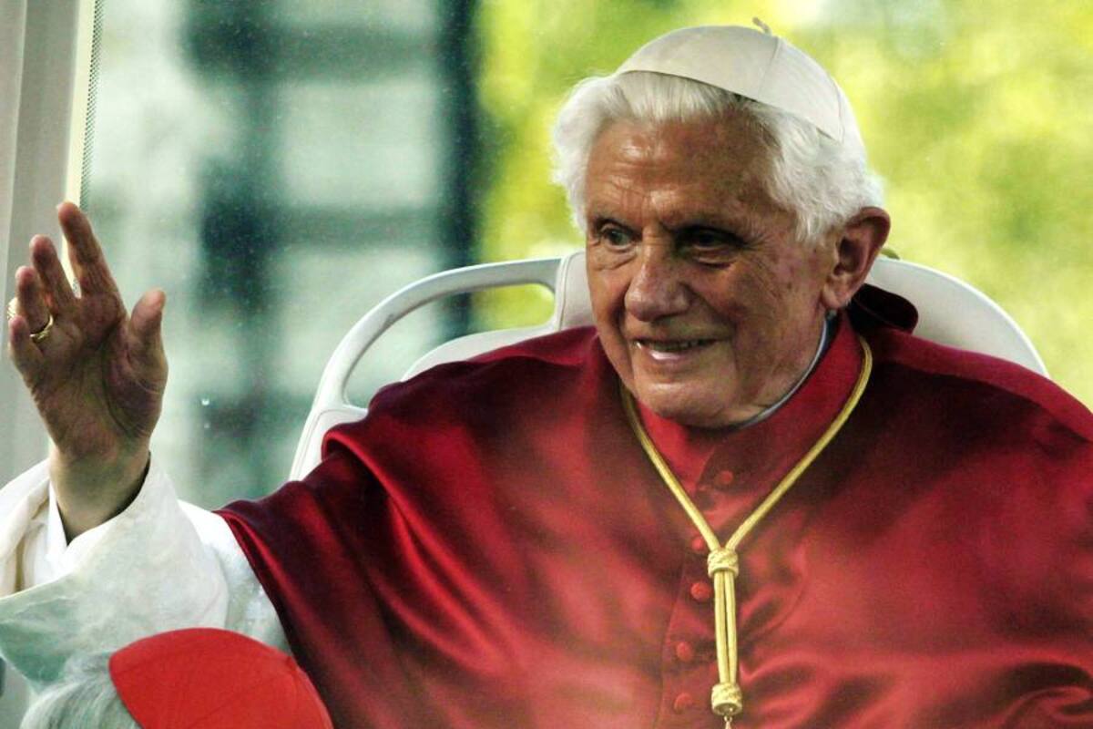 Papa Benedicto XVI (Foto: Afp/VANGUARDIA LIBERAL)