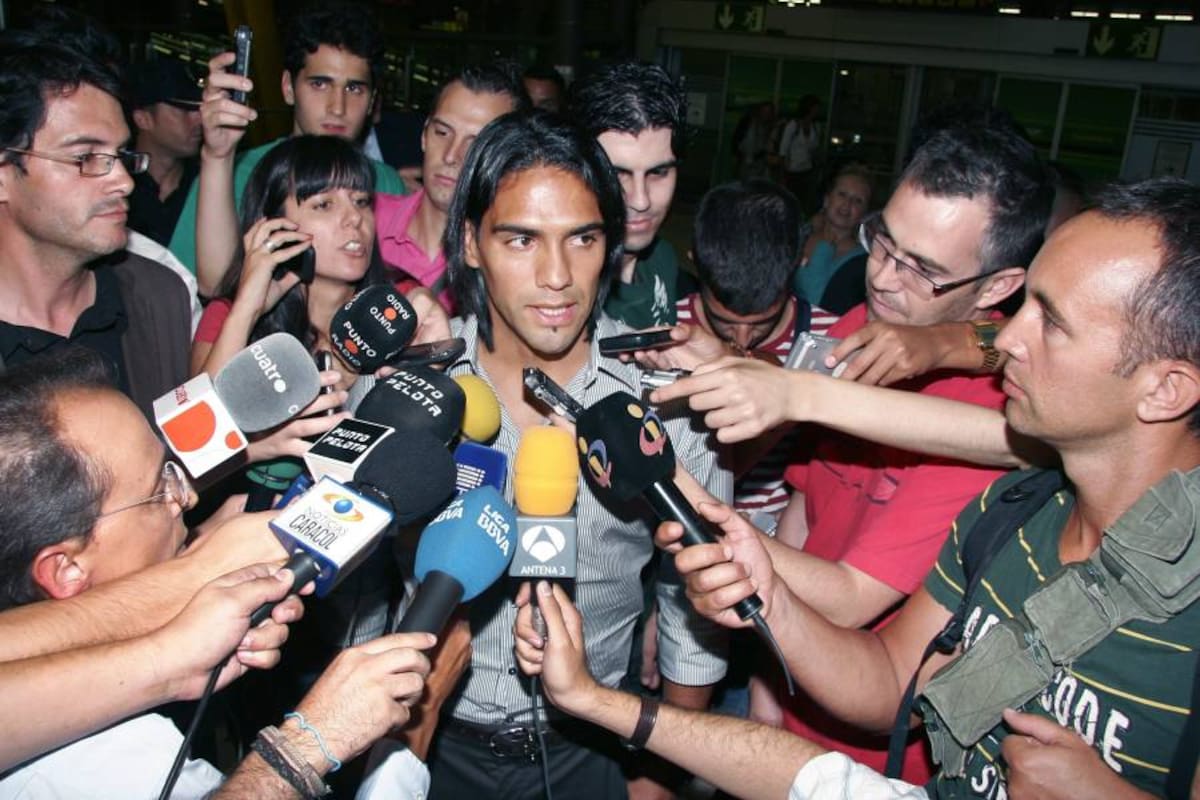 El colombiano Radamel Falcao, fichaje estelar del Atlético de Madrid procedente del Oporto (Foto: Archivo/VANGUARDIA LIBERAL)