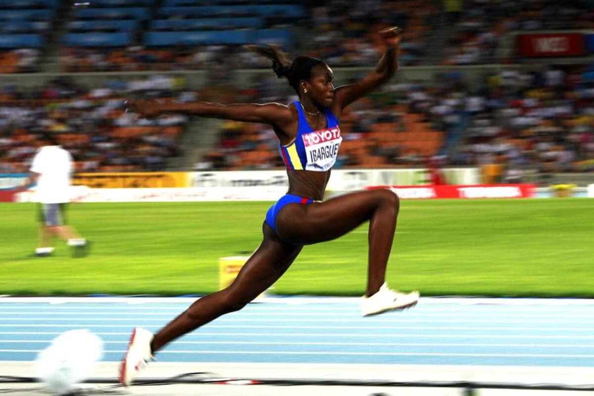 Ibarguen se baña de oro e impone record panamericano. (Foto: Archivo/ VANGUARDIA LIBERAL)