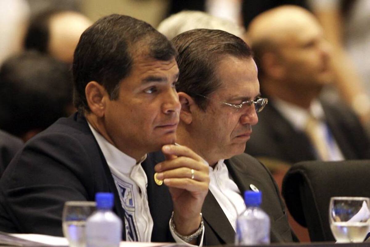 Correa se retira de sesión plenaria en protesta por participación del Banco Mundial (Foto: Efe / VANGUARDIA LIBERAL)