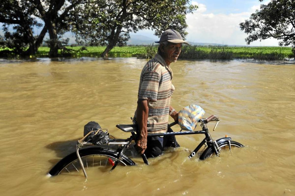 La ola invernal de este año ha sido acompañada por los desbordamientos del río Cauca, que de seguir así produciría daños incluso mayores a los de la pasada ola invernal. (Foto: Archivo / VANGUARDIA LIBERAL)