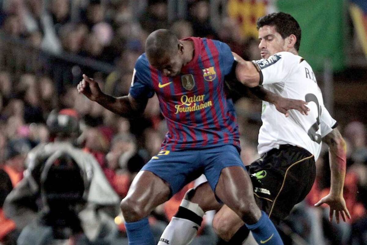 Abidal juega un amistoso un año después de su trasplante de hígado (Foto: Archivo/ VANGUARDIA LIBERAL)