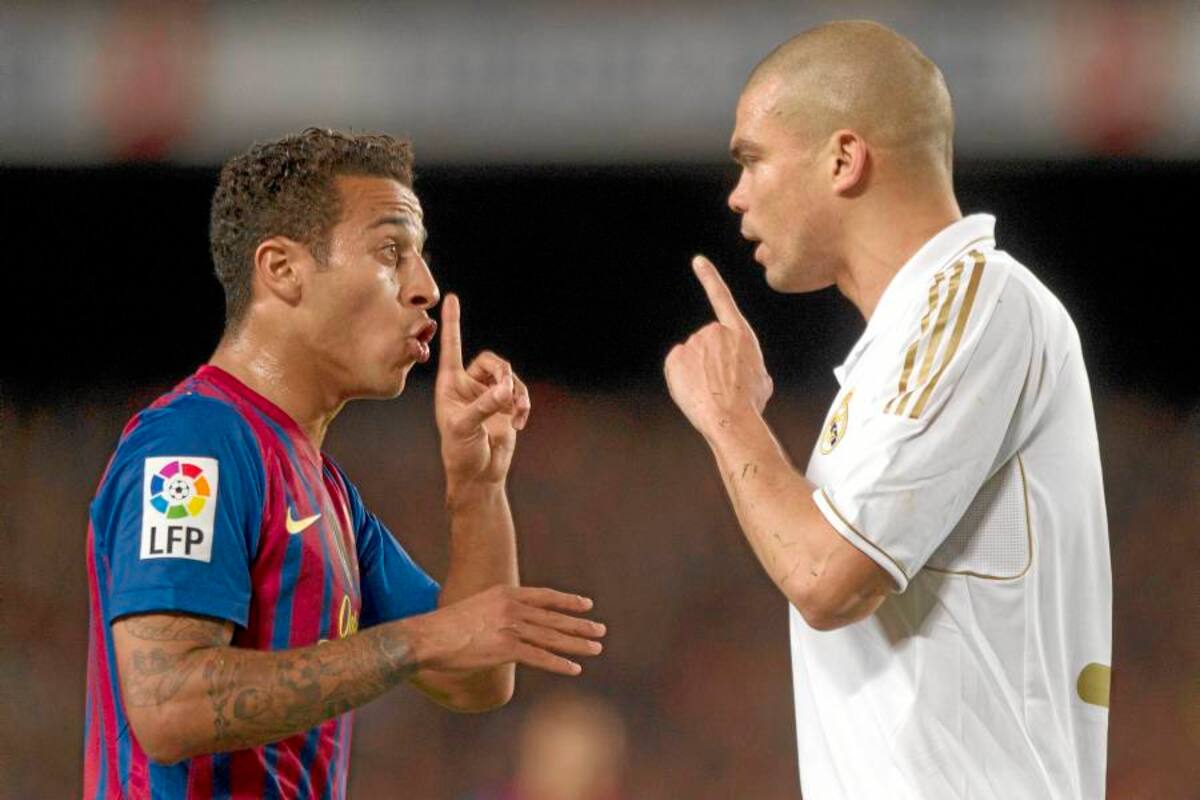 Pepe insiste en llamar "teatreros" a los jugadores del Barça (Foto: Archivo/ VANGUARDIA LIBERAL)