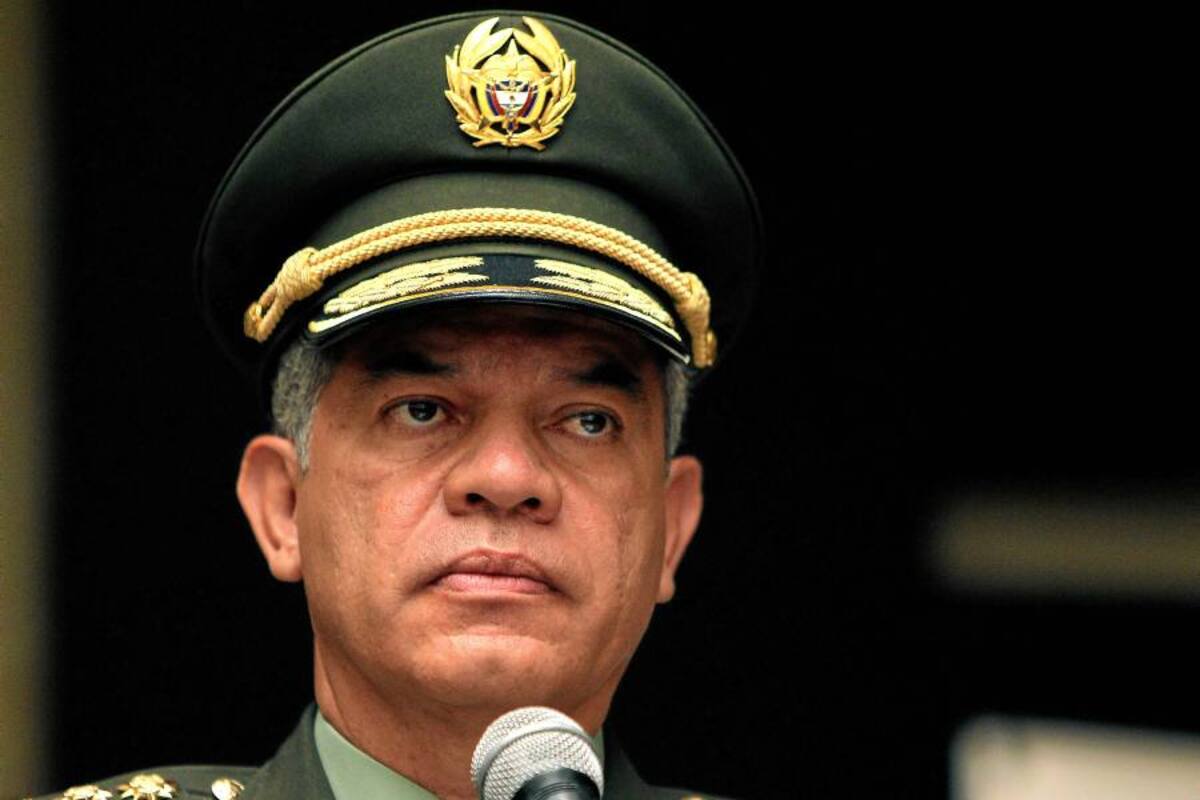 El general José Roberto León Riaño asumió como nuevo Director de la Policía Nacional (Foto: EFE/VANGUARDIA LIBERAL)