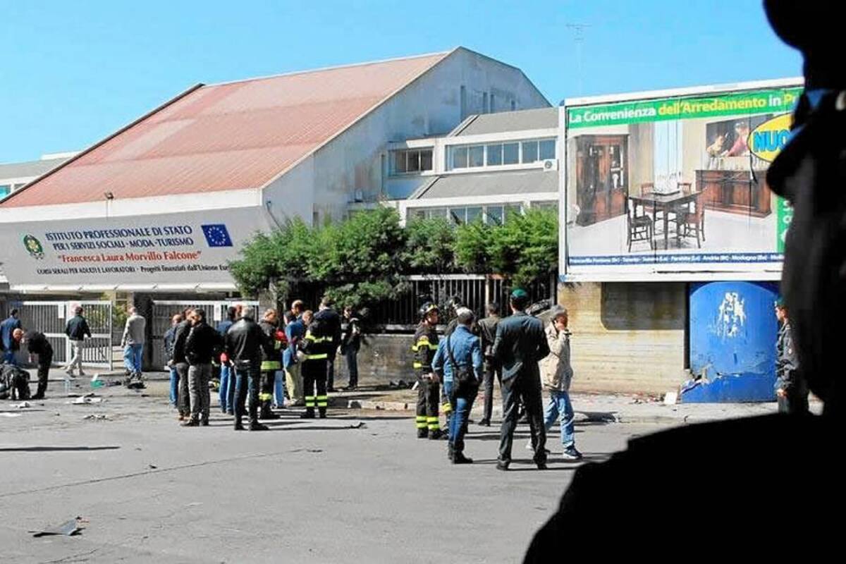 Una joven muerta y 7 heridas en el atentado contra un instituto italiano (Foto: Efe/ VANGUARDIA LIBERAL)