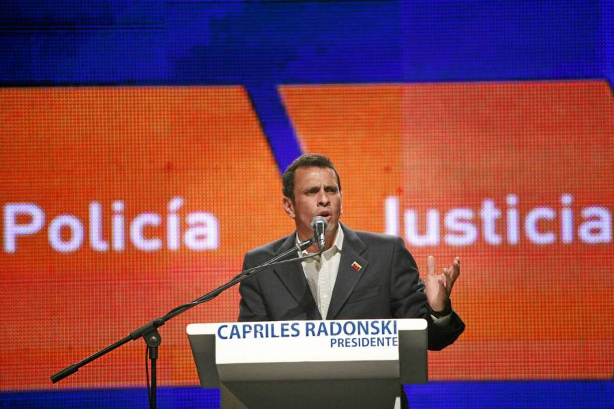 Capriles dice que con fachada de reivindicaciones se gasta dinero venezolano (Foto: Archivo/VANGUARDIA LIBERAL)