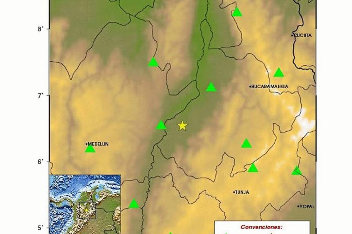 Fuerte sismo se sintió en Bucaramanga (Foto: Tomado de Internet/ VANGUARDIA LIBERAL)