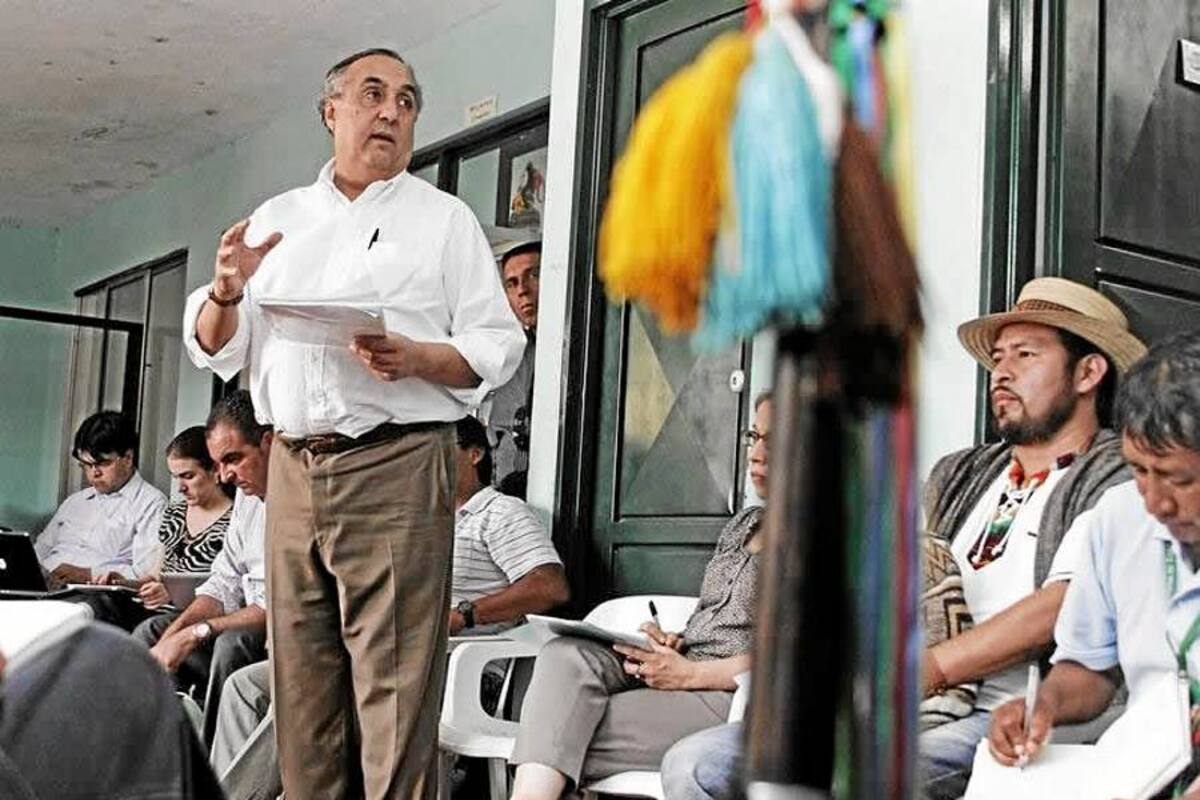 Segundo encuentro entre gobierno e indígenas para reanudar diálogos (Foto: EFE/VANGUARDIA LIBERAL)