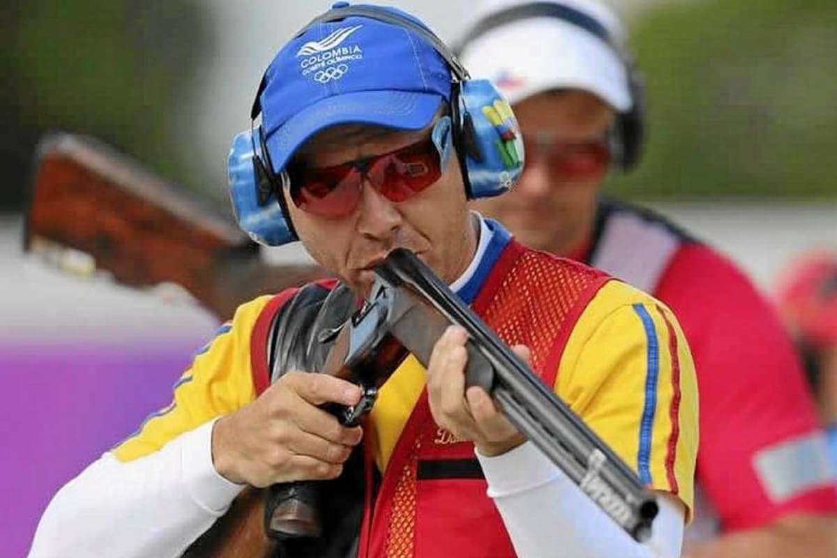 Danilo Caro no pudo con la fosa olímpica del tiro (Foto: EFE/VANGUARDIA LIBERAL)