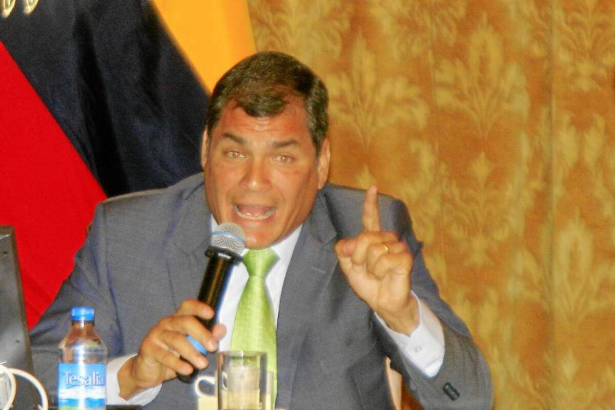 Juez niega acción contra orden de Correa que prohíbe entrevistas de ministros (Foto: Archivo/VANGUARDIA LIBERAL)