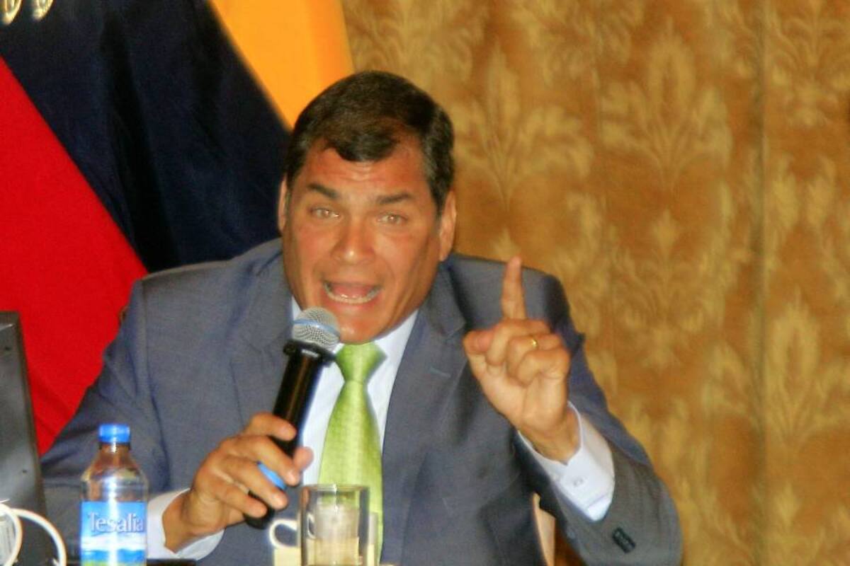 Rafael Correa emprende campaña de su reelección en Ecuador (Foto: Archivo/VANGUARDIA LIBERAL)