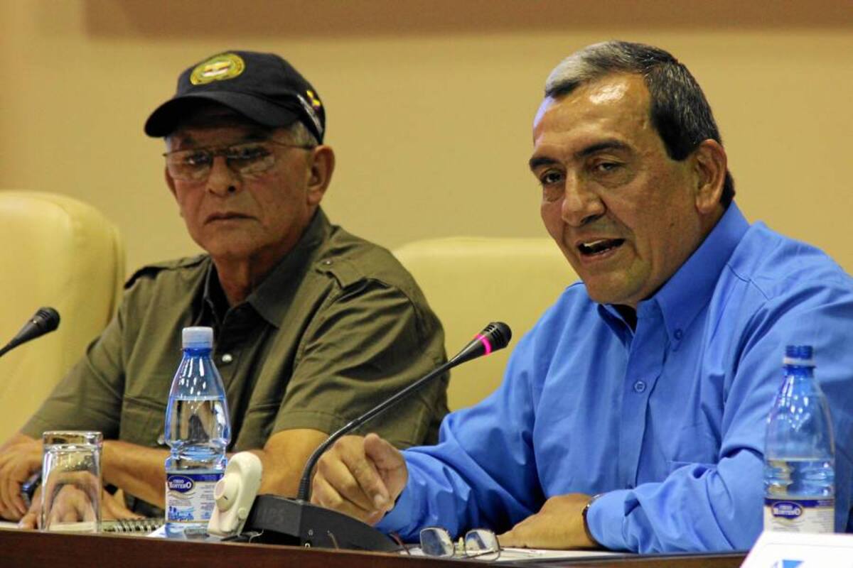 Jefes de las Farc prometen ser serios, sensatos y pragmáticos en diálogo de paz (Foto: Archivo/VANGUARDIA LIBERAL)