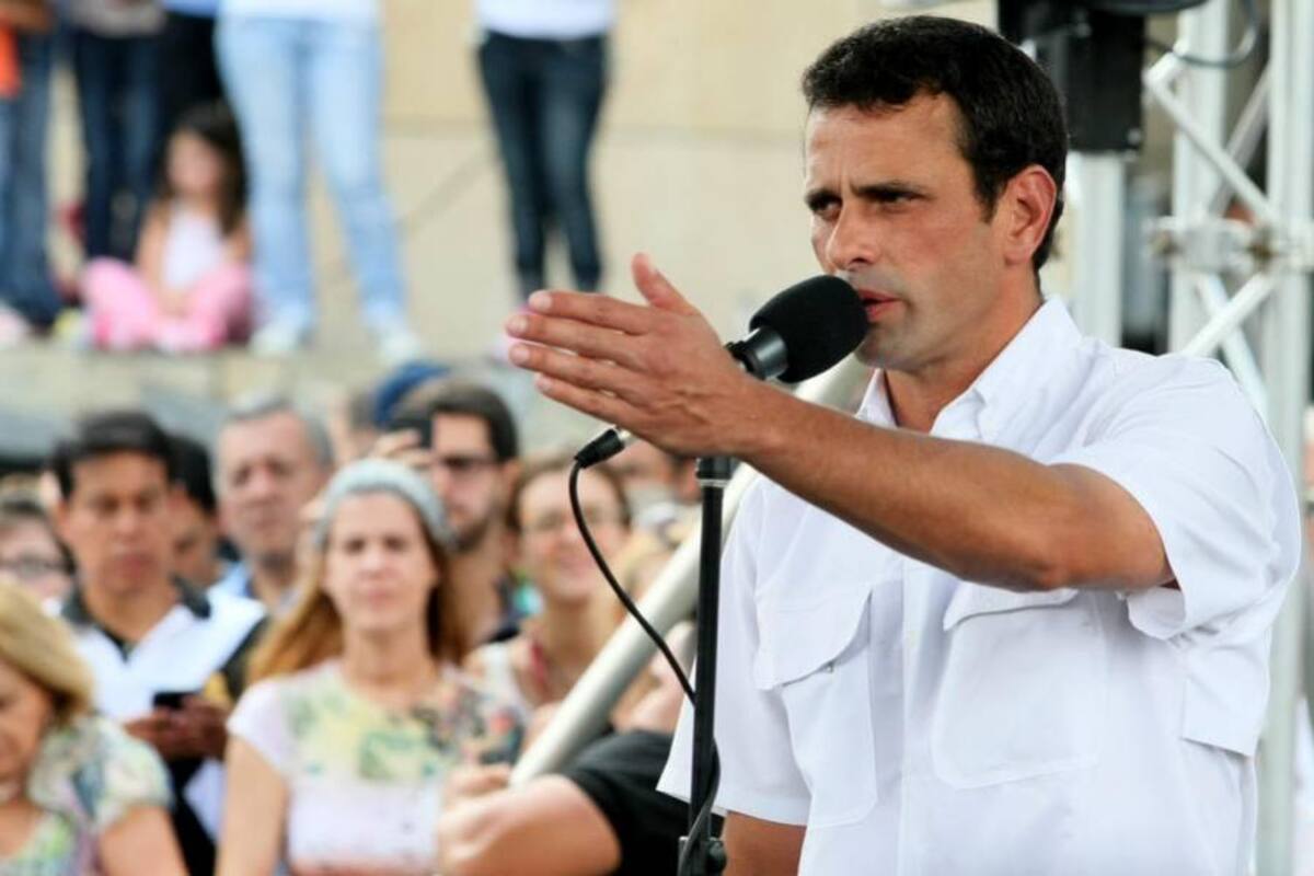 Capriles pide a venezolanos no caer en “rumores ni odios” (Foto: Archivo/VANGUARDIA LIBERAL)