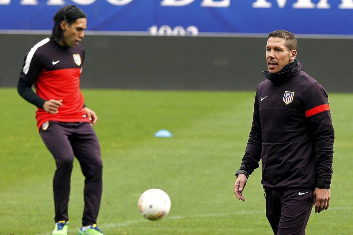 El Atlético, con Falcao, se medirá ante un complicado Rayo (Foto: Archivo/VANGUARDIA LIBERAL)