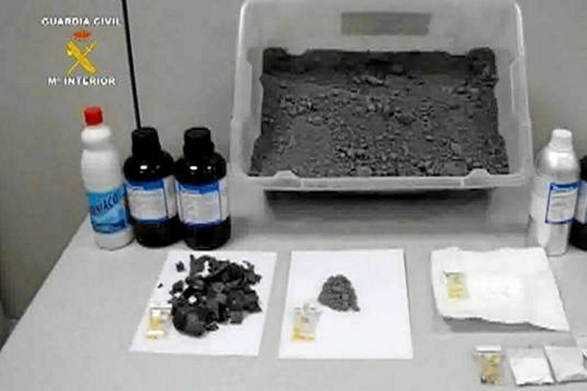 Desmantelan en España un laboratorio de drogas manejado por cuatro colombianos (Foto: Tomado de Internet/ VANGUARDIA LIBERAL)