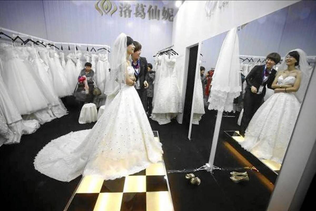 Casi 3.000 mujeres compiten para cómo casarse con un multimillonario en China (Foto: Tomado de Internet/ VANGUARDIA LIBERAL)