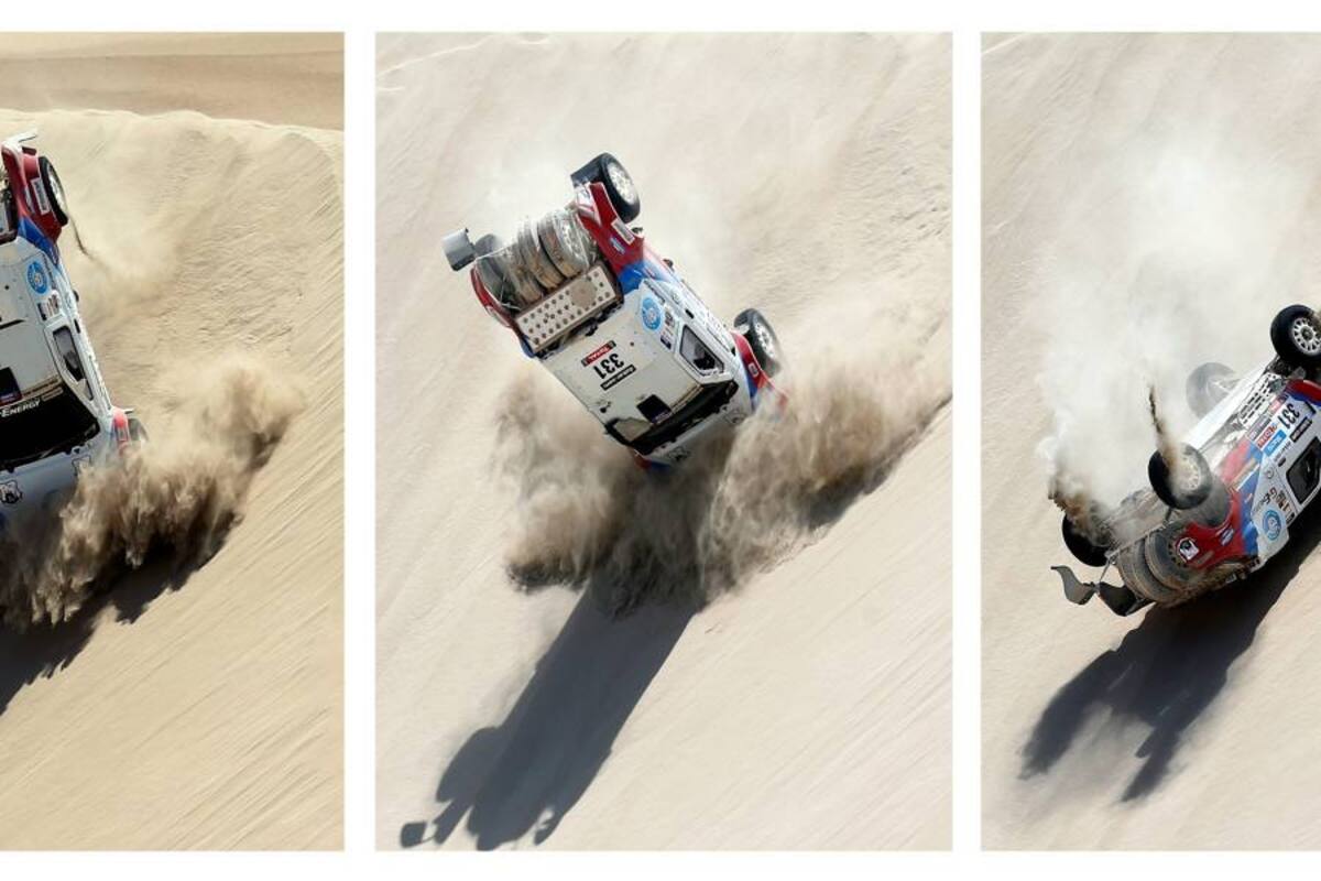 Primer triunfo de etapa para Al-Attiyah y traspié para Sainz en el Dakar (Foto: EFE/VANGUARDIA LIBERAL)
