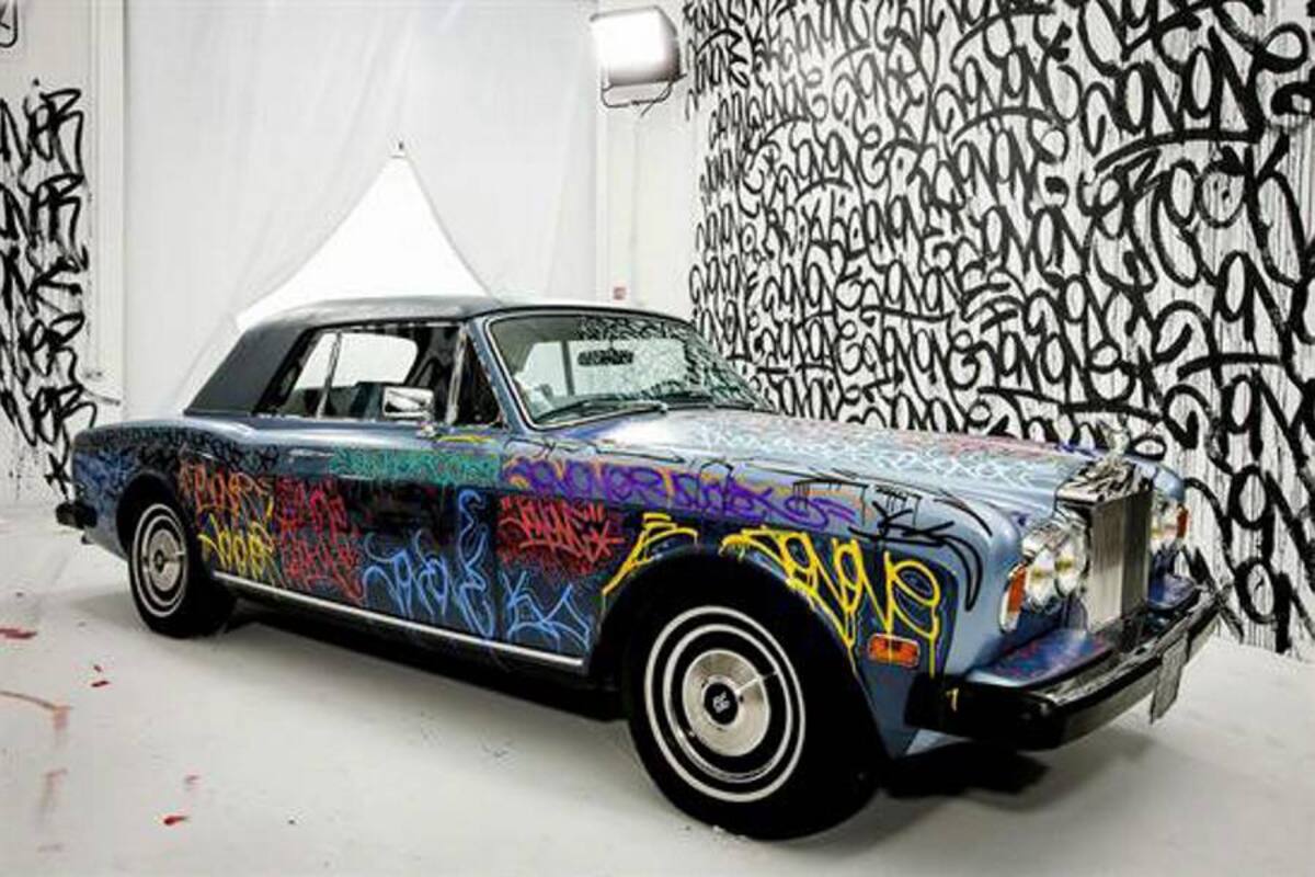 Venden un Rolls Royce lleno de grafitis por $166.436 dólares (Foto: Archivo/VANGUARDIA LIBERAL)