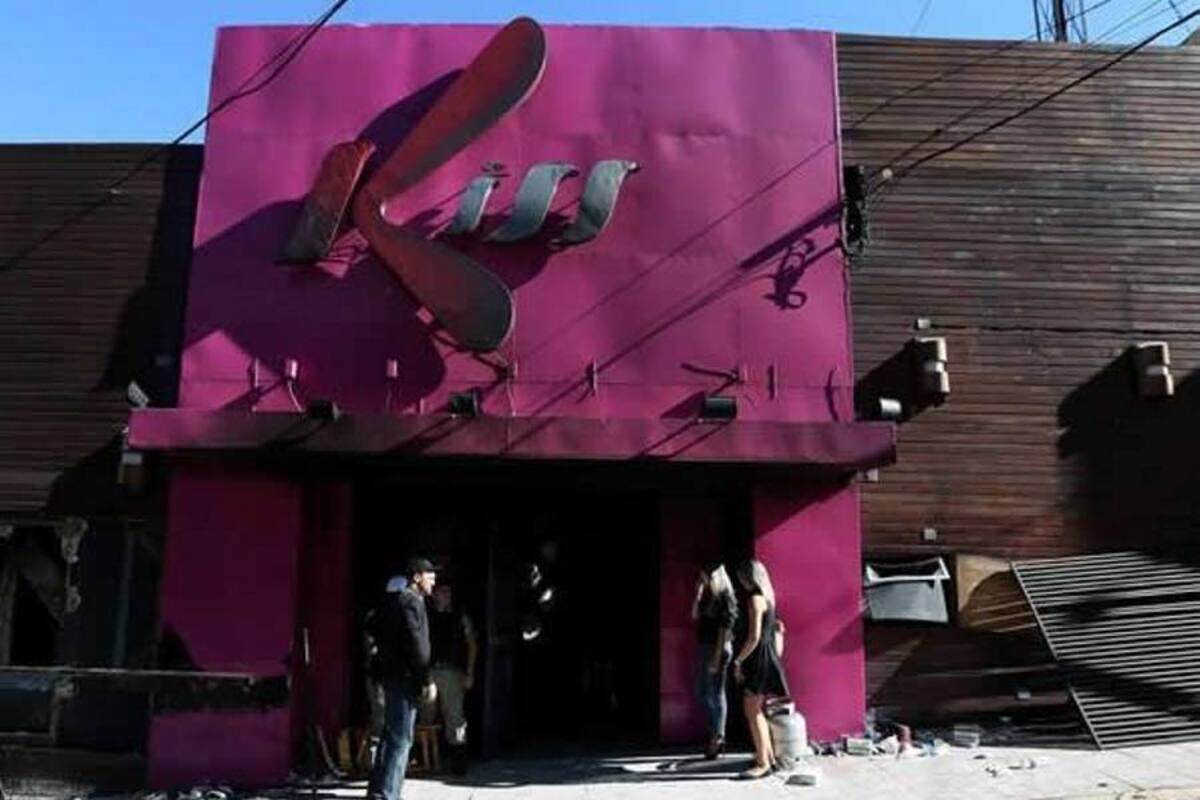 Discoteca Kiss de Brasil (Foto: EFE / VANGUARDIA LIBERAL)