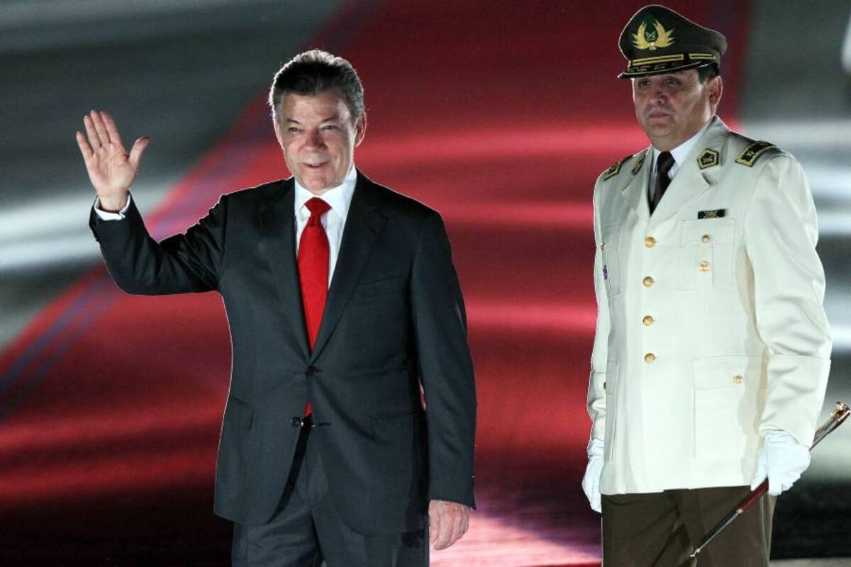 En Chile, Santos rechazó cualquier acción violenta de las Farc (Foto: Archivo/VANGUARDIA LIBERAL)
