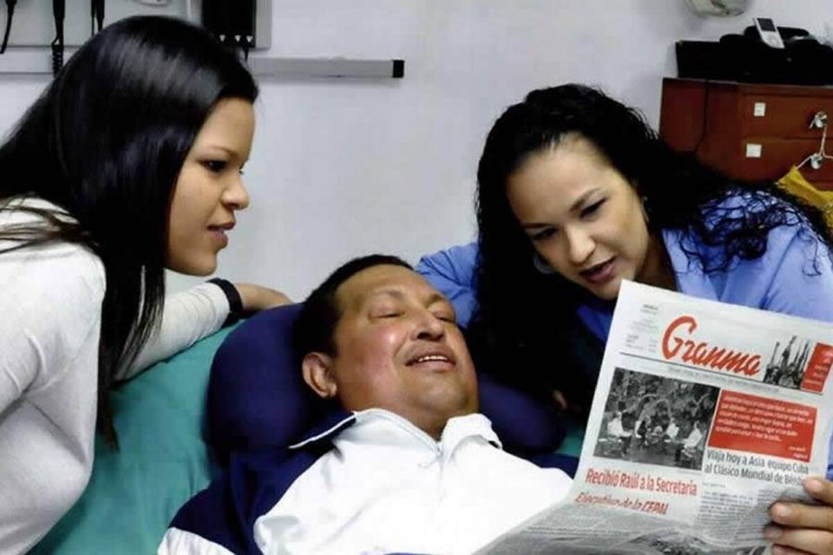 Difunden primeras imágenes de Chávez tras su llegada a Cuba (Foto: EFE/VANGUARDIA LIBERAL)