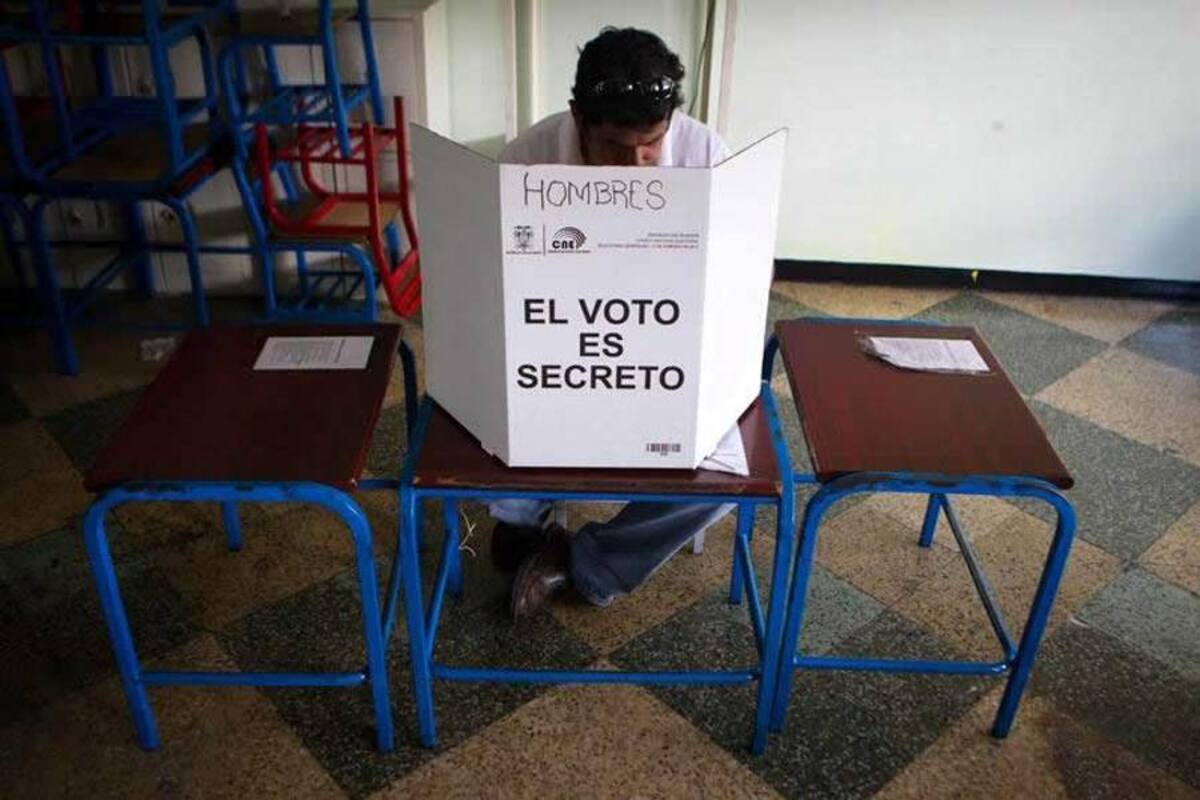 Revelan intento de fraude durante elecciones presidenciales en Ecuador (Foto: EFE / VANGUARDIA LIBERAL)