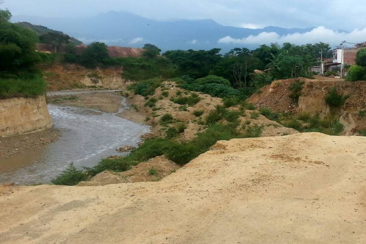 En Girón Campestre esperan que la lluvia no genere una tragedia (Foto: Suministrada/ VANGUARDIA LIBERAL)