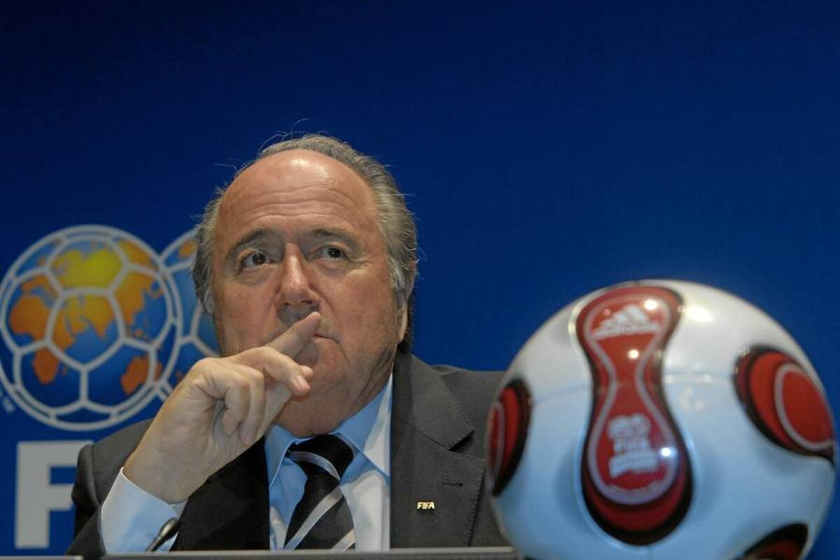 "En el próximo mundial las cámaras evitarán los goles fantasma": Blatter (Foto: Tomada de internet)