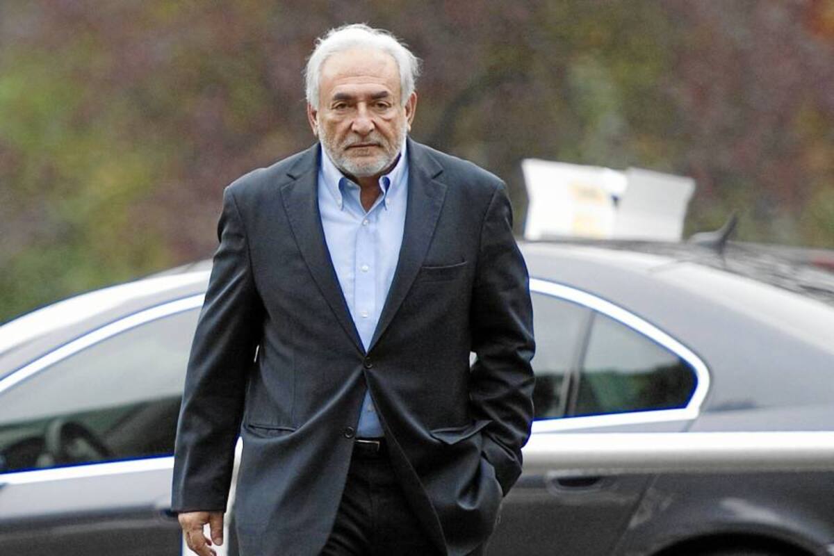 Strauss-Kahn detenido para investigación por "complicidad de proxenetismo" (Foto: Afp/VanguardiaLiberal)