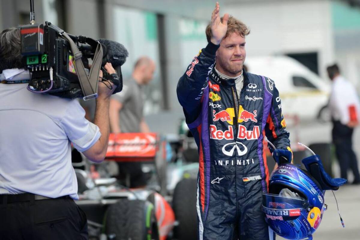 Vettel logra la 'pole' en Malasia y Alonso saldrá tercero (Foto: Afp - Roslan Rahman/ VANGUARDIA LIBERAL)