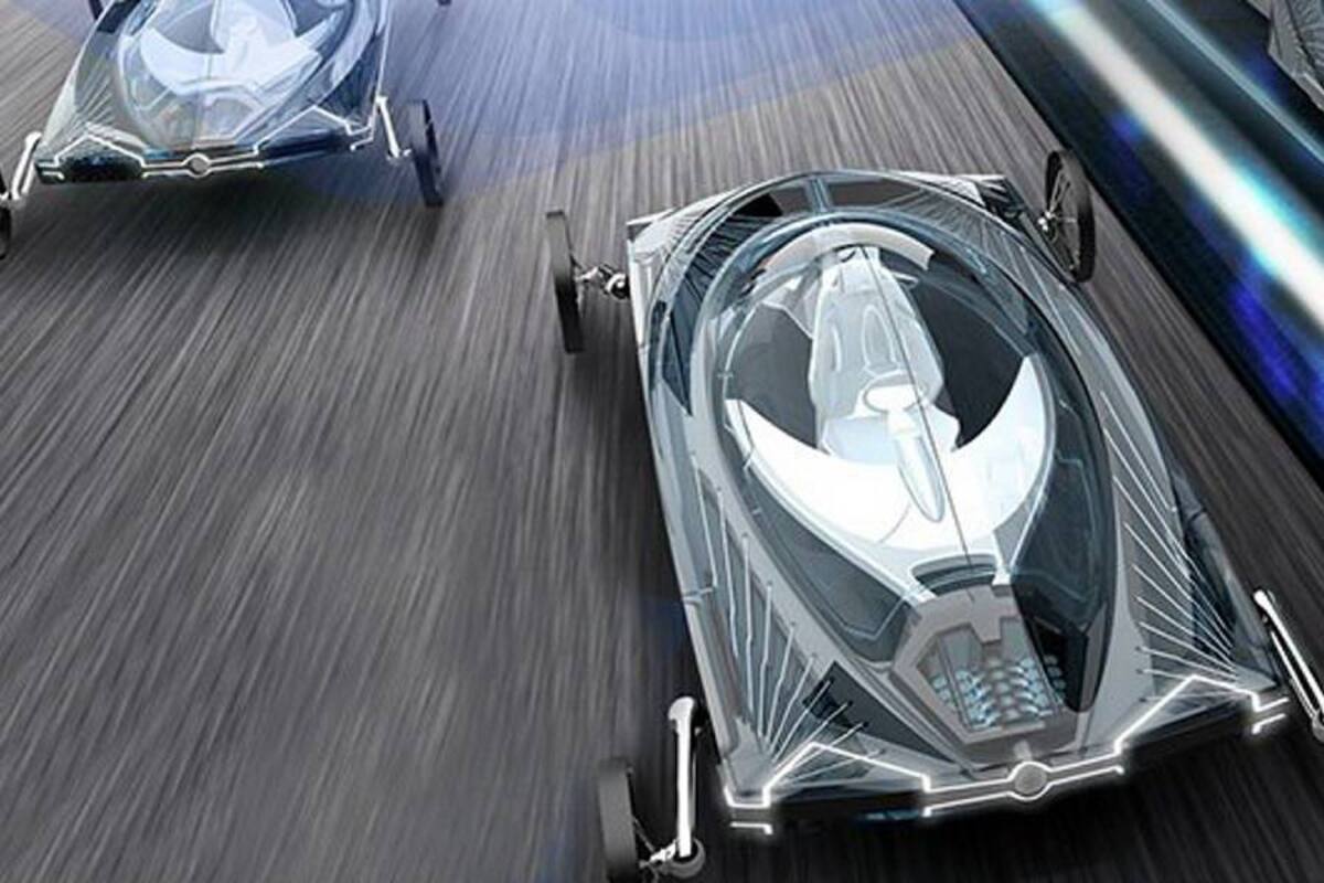 Diseñadores chinos crean un vehículo que viajará como un 'tren bala' (Foto: Tomado de Michelin)