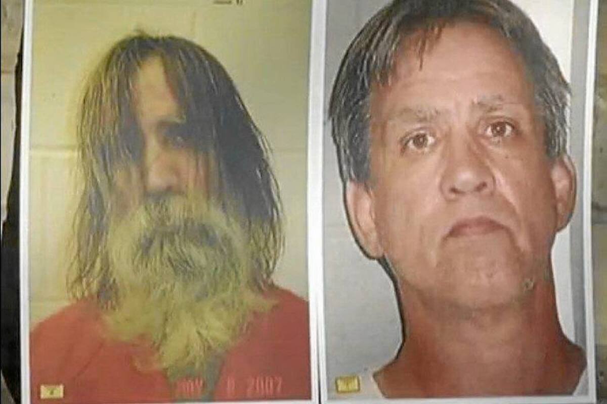 En la foto se aprecia el hombre cuando ingresó a la cárcel en 2005 (Derecha) y cuando salió en 2007 (Izquierda). (Foto: Tomada de internet)
