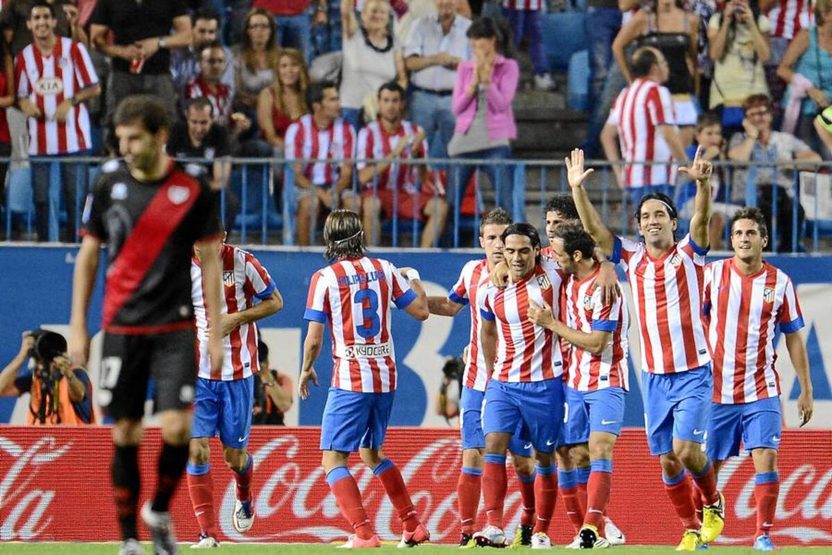 Atlético y Falcao apuntan a zona de Liga de Campeones ante el Valladolid (Foto: Afp/ VANGUARDIA LIBERAL)
