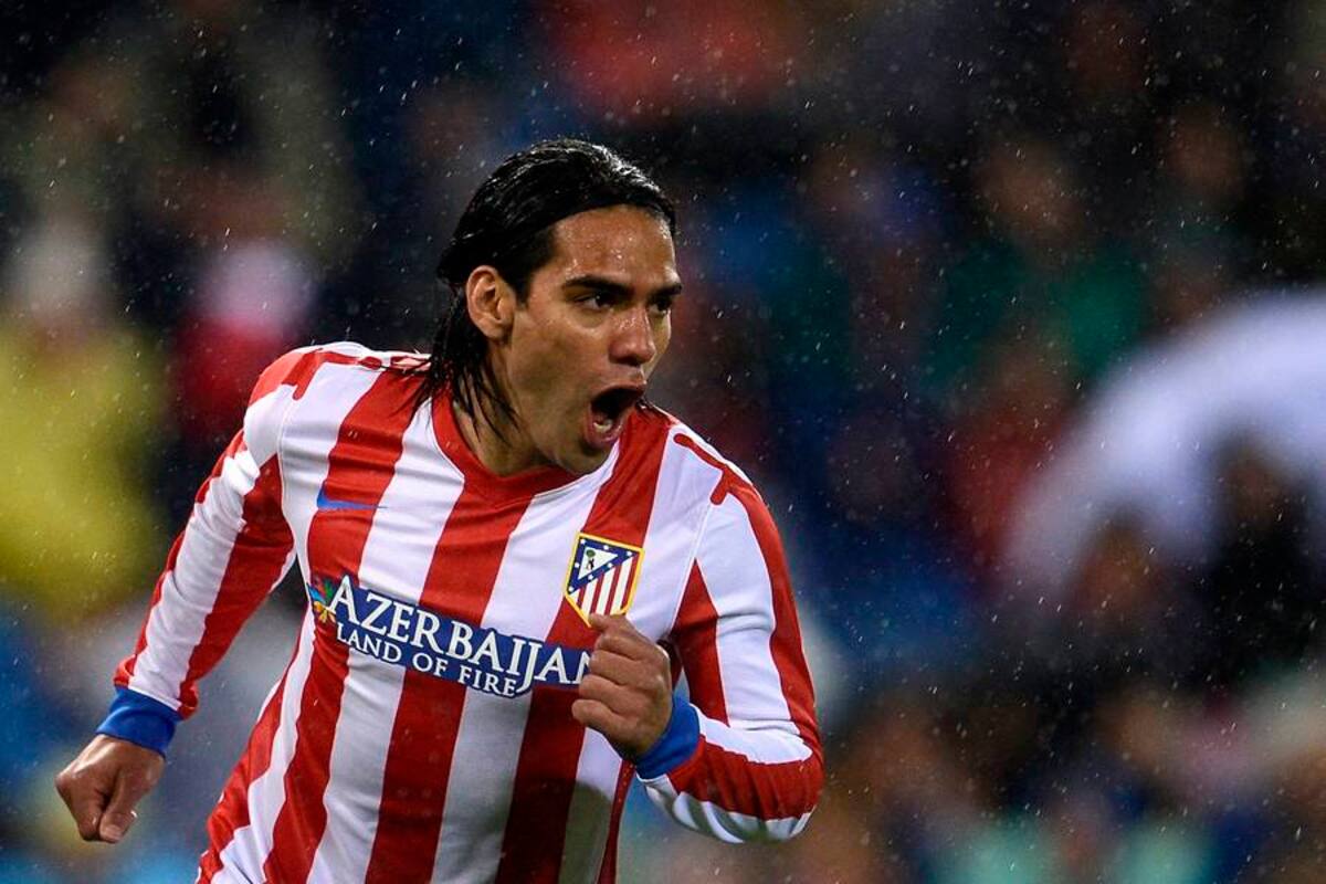 Gol de Falcao le da el empate al Atlético de Madrid (Foto: Afp - Dani Pozo/ VANGUARDIA LIBERAL)
