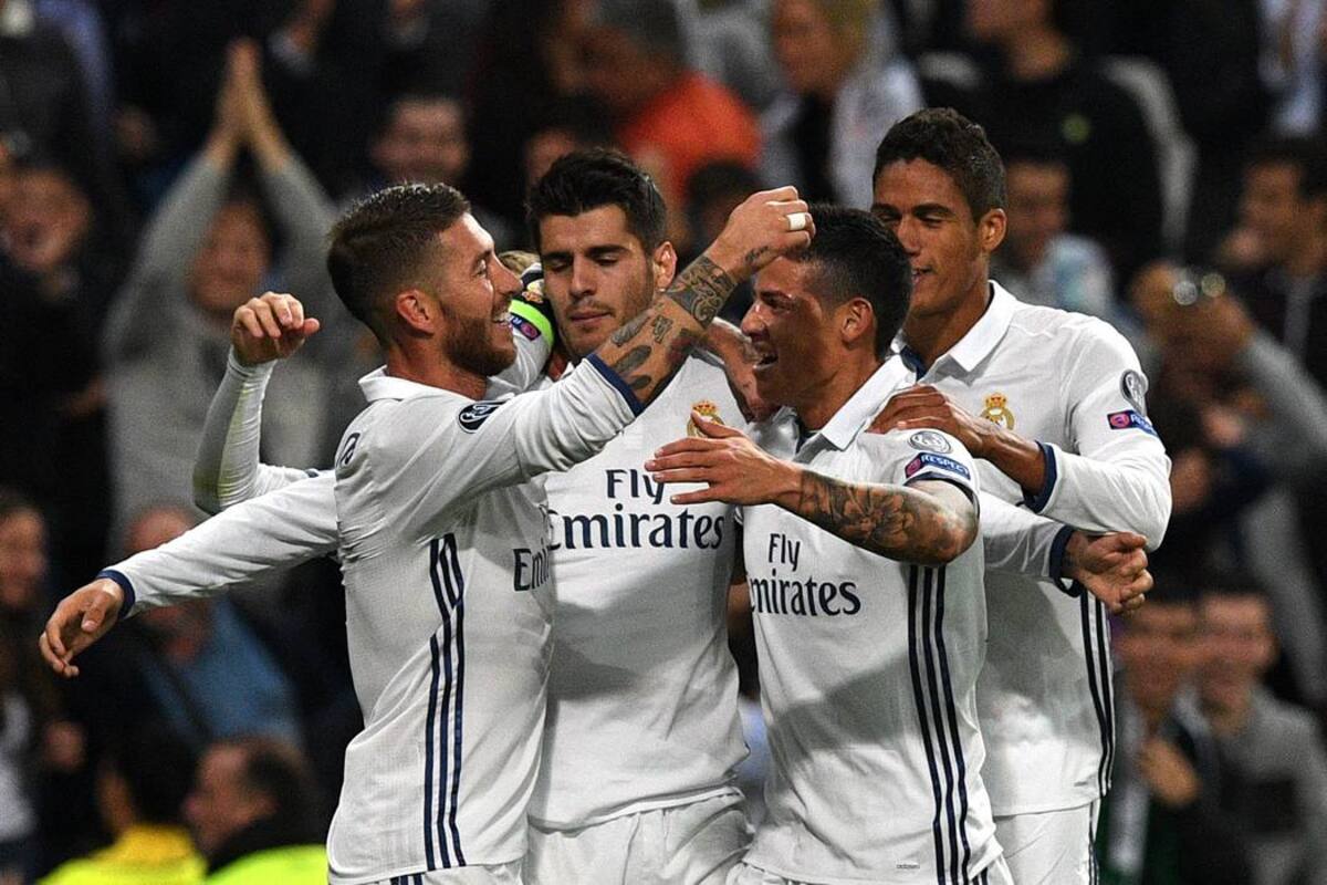 Zidane y jugadores de Real Madrid elogiaron actuación de James ante el Sporting (Foto: EFE/VANGUARDIA LIBERAL)