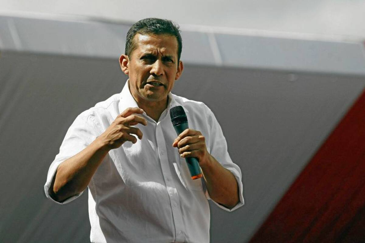 Ollanta Humala, presidente de Perú. (Foto: Archivo/ VANGUARDIA LIBERAL)