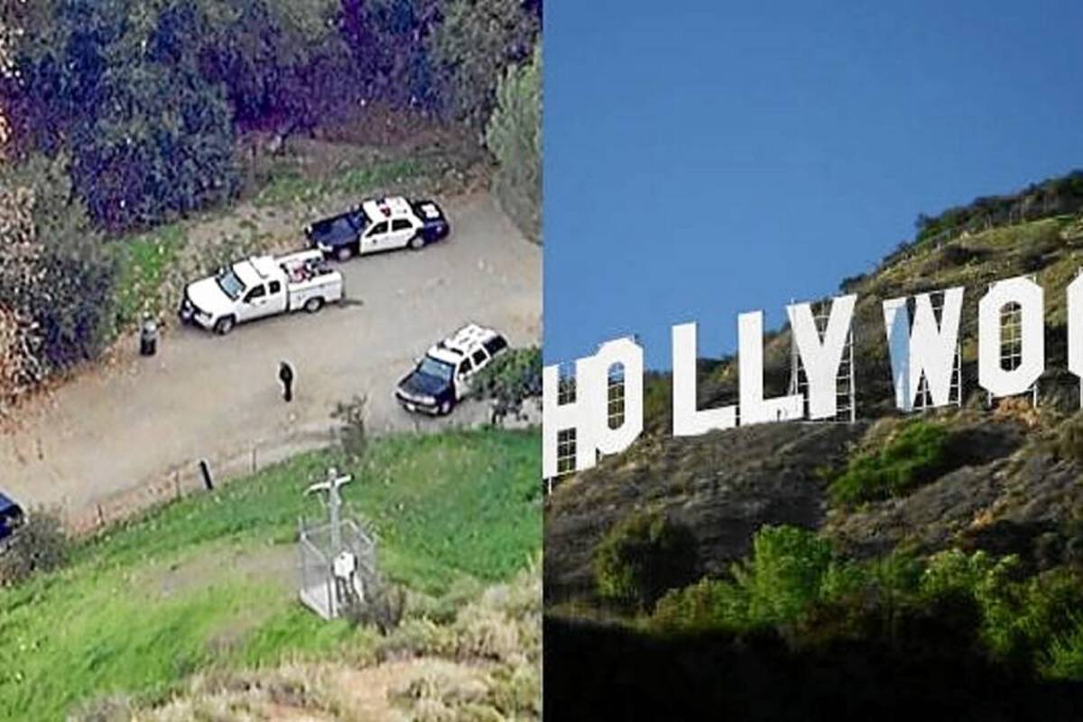 Restos humanos fueron hallados debajo del cartel de Hollywood (Foto: Tomado de internet/ VANGUARDIA LIBERAL)