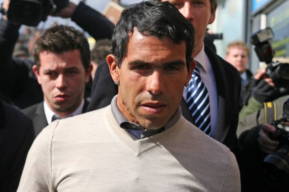 Carlos Tévez fue condenado a trabajos comunitarios (Foto: Afp/VanguardiaLiberal)